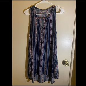 Tunic dress with pockets